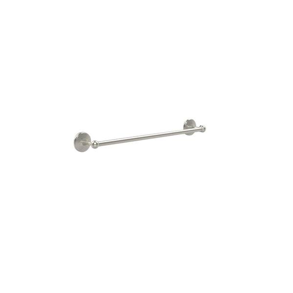 Allied Brass Monte Carlo Collection 24 in. Back to Back Shower Door Towel Bar in Polished Nickel