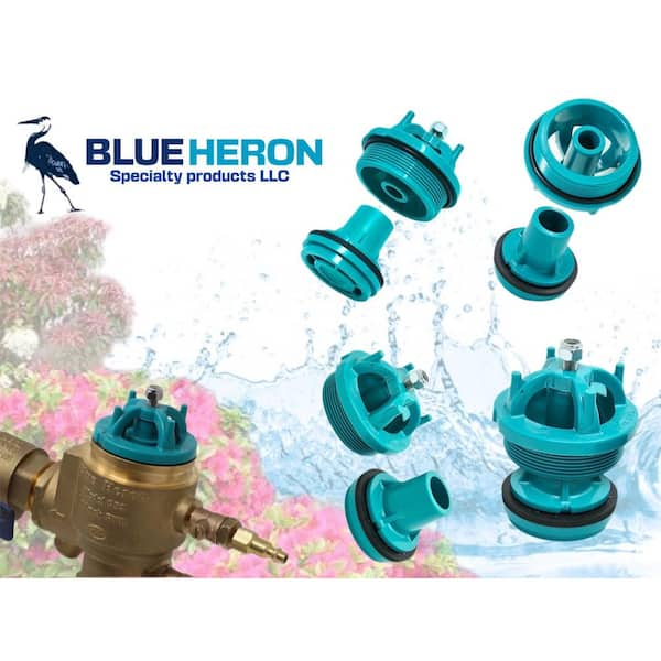 Blue Heron 1 in. Back Flow Replacement Kit 09-10-11 - The Home Depot