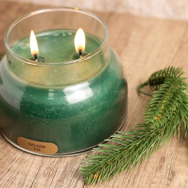 Keepers of the Light Green Balsam Fir Two Wick 22-oz. Mama Candle