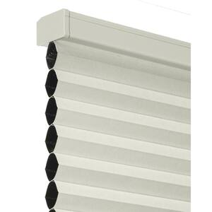 Cut-to-Size Limestone Cordless Blackout Insulating Polyester Cellular Shade 36.5 in. W x 72 in. L