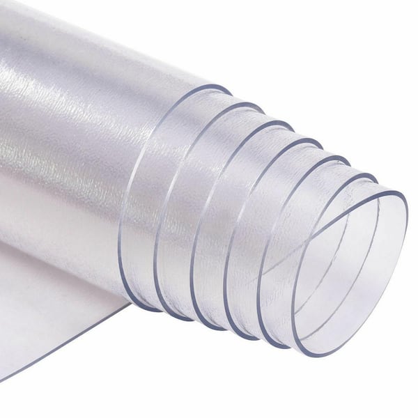 47 in. x 47 in. PVC Home Office Chair Mat Floor Protector For Hard Wood Floors