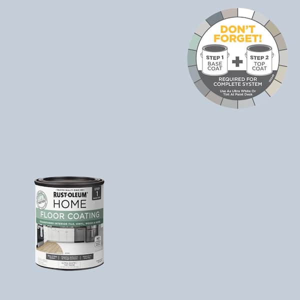 1 qt. Icy Gray Interior Floor Base Coating