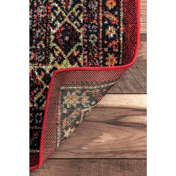 nuLOOM 9 x 12 Red Indoor/Outdoor Area Rug nuLOOM 9 x 12 Red Indoor/Outdoor Area Rug