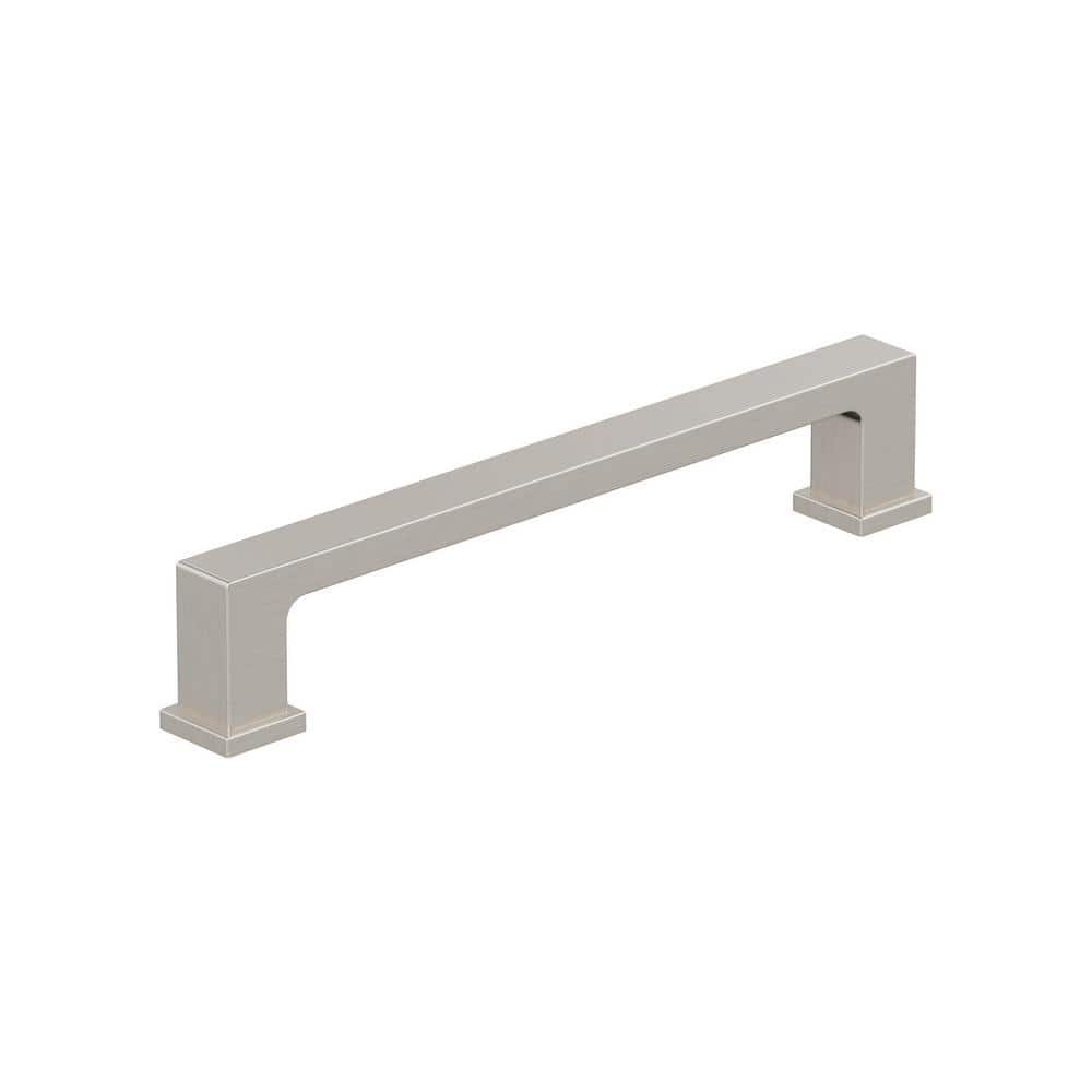 Satin Nickel 5-Inch Modern Cabinet Pulls with Mounting Hardware