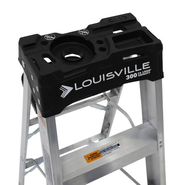 LOUISVILLE LADDER L-2032-03 3-FOOT ALUMINUM STEP LADDER