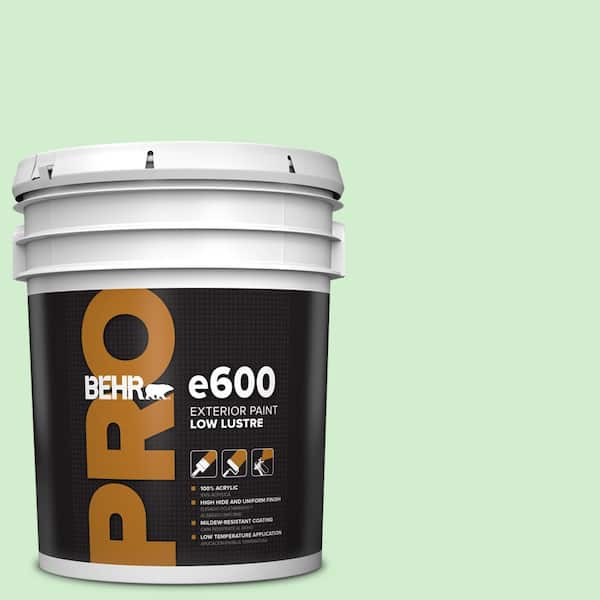 BEHR PRO 5 gal. #450A-2 Kiwi Squeeze Low Luster Exterior Paint
