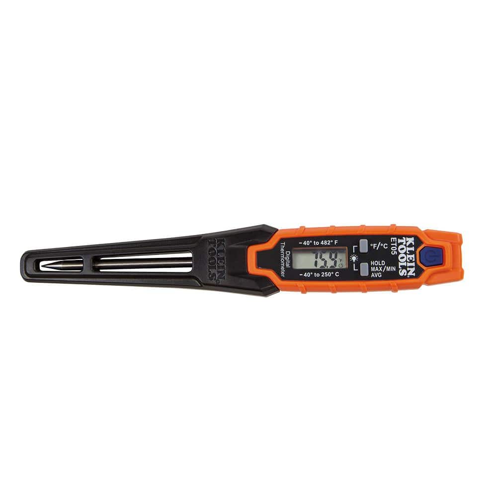 Details about   Klein Tools ET10 Magnetic Digital Pocket Thermometer 