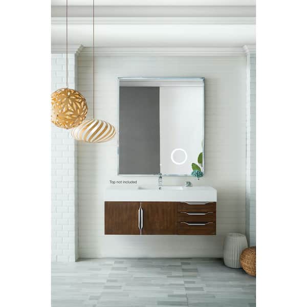 James Martin Columbia 32 Single Ash Gray Bathroom Vanity With