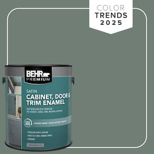 1 gal. #N420-5 Boreal Satin Enamel Interior/Exterior Cabinet, Door & Trim Paint