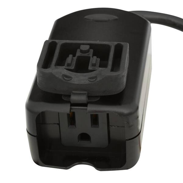 GE - Z-Wave 600-Watt Outdoor Plug-In On/Off Module Switch