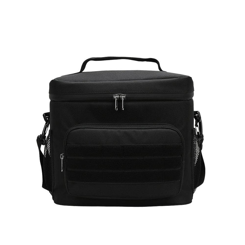 ITOPFOX 15.85 qt. Waterproof Black Insulated Lunch Bag