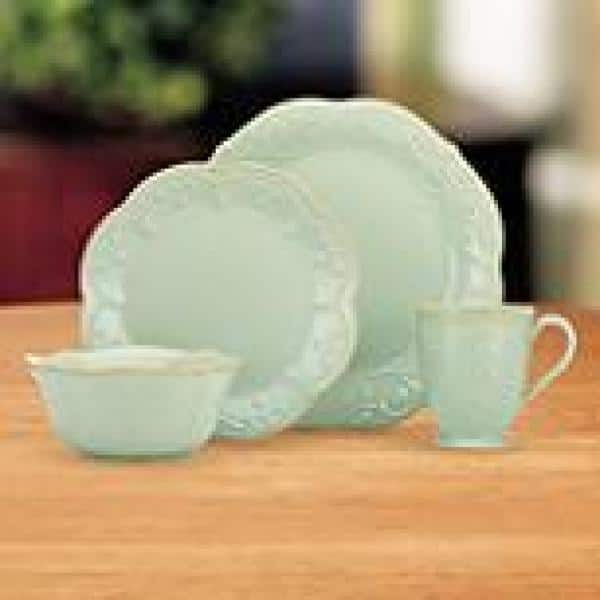 Giftware Gallery - Lenox French Perle Melamine Aqua Acrylic Wine Glasses Set  Of 4 - Giftware Gallery