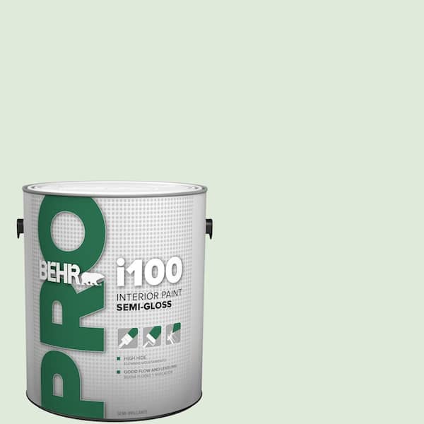 1 gal. #440E-1 Relaxing Green Semi-Gloss Interior Paint