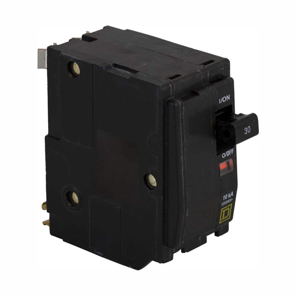 Square D QO 30 Amp 2Pole Circuit Breaker (3Pack)