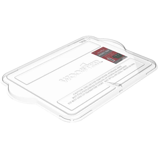 Wooster 14 in. Clear Plastic Bucket-Tray Lid