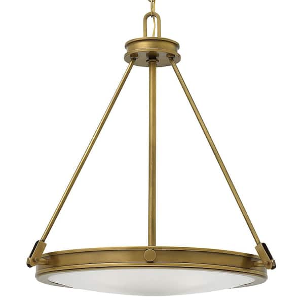 HINKLEY - Collier 4-Light Heritage Brass Standard Mini Pendant
