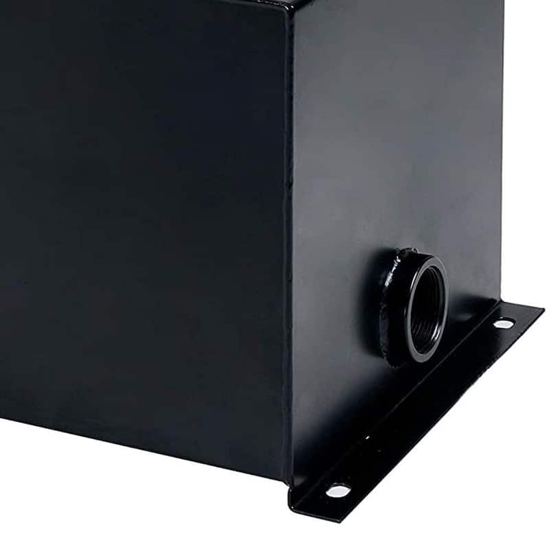 10 gal. 14 Gauge Steel Hydraulic Reservoir Tank, Black