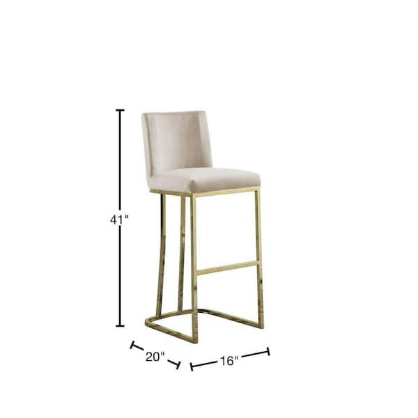 Cream bar stool online chairs