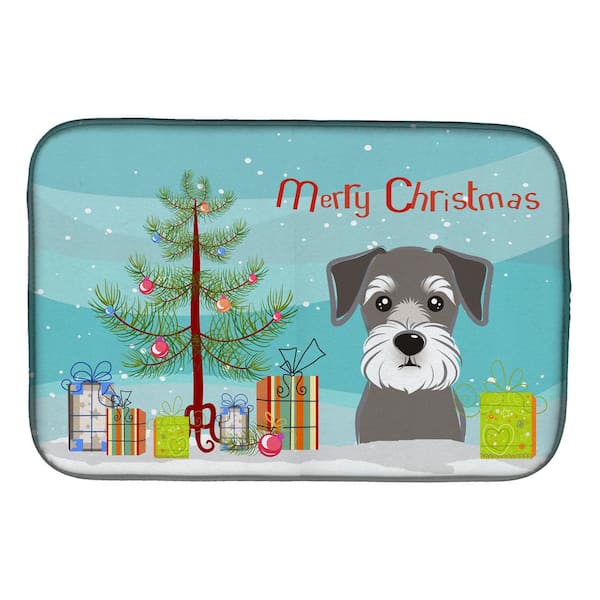 christmas schnauzer inflatable