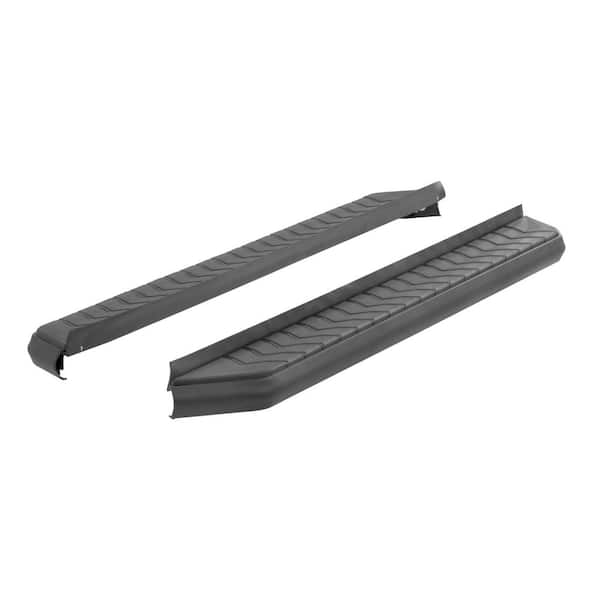 Aries AeroTread 5" x 70" Black Stainless Running Boards (No Brackets)