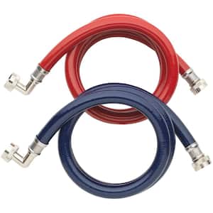 3/4 in. FHT x 3/4 in. FHT x 72 in. High Efficiency Washing Machine Fill Hose Pair