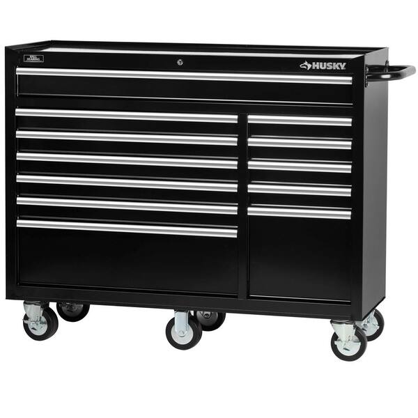Husky 52 in. 12-Drawer Roller Cabinet Tool Chest