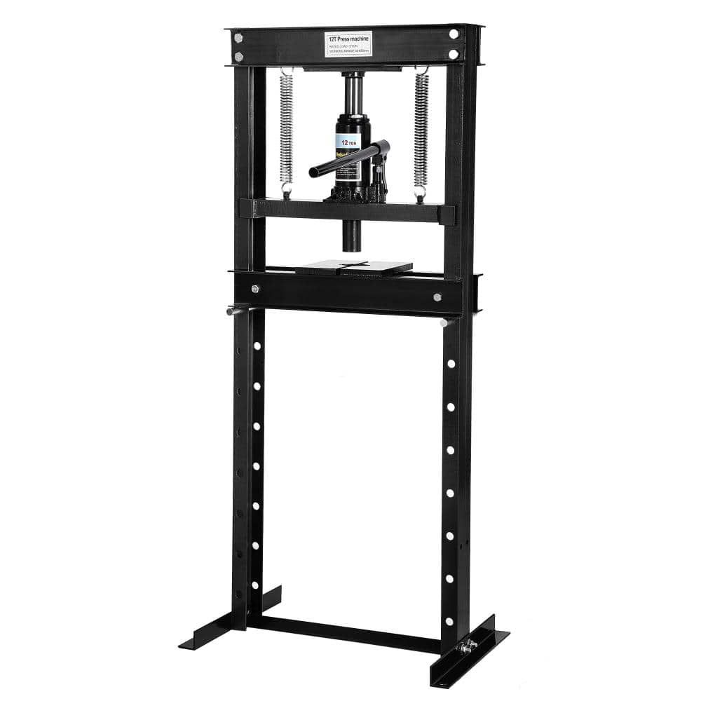Heavy Duty 12-Ton Hydraulic Shop Press for Automotive Repair, Bearing and U-Joint Work price history on PriceWatchPro