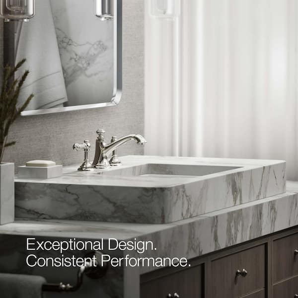 KOHLER Artifacts 5.375 in. Bathroom Sink Spout with Bell Design in