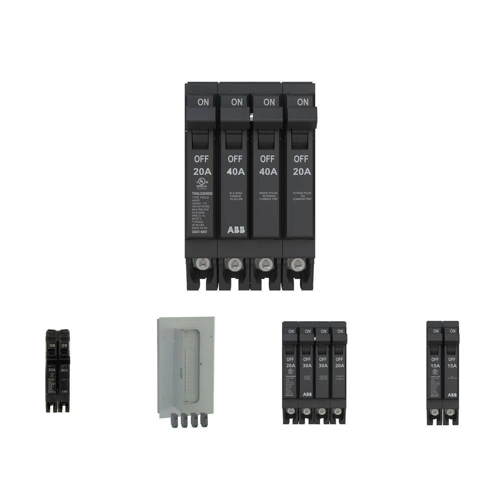 Murray EP2020 2 Pole Twin Circuit Breaker 20/20A 120/240VAC Plug-In Fe