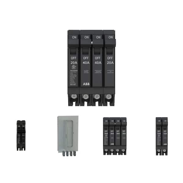 PowerMark Gold 125 Amp 24-Space 24-Circuit Value Kit with THQLQ203020A, THQLQ204020A, THQLT1515A, THQLT2020A Breakers