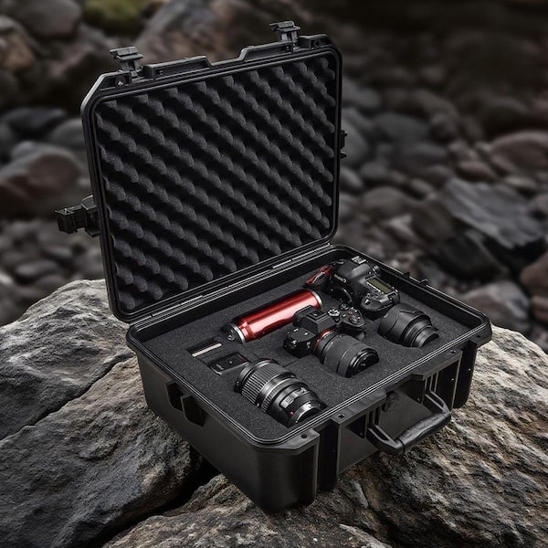 Busdays 18.89 in. Plastic safety box, waterproof box, tool box