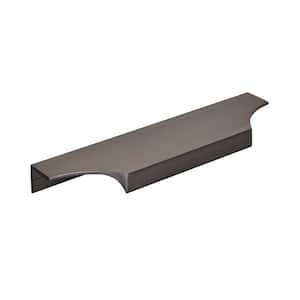 Extent 6-9/16 in. (167 mm) Black Chrome Cabinet Edge Pull