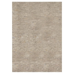 Grey 8 ft. x 10 ft. Rectangle Interior Multi Surface .22 in. Thickness Rug Pad