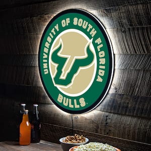 University of South Florida Round 23 in. Plug-in LED Lighted Sign