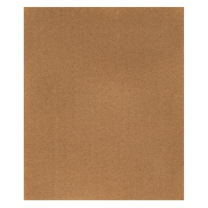 9 in. x 11 in. Natural Garnet Sandpaper 120-Grit (25-Pack)