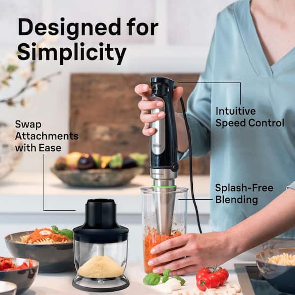 Braun MultiQuick 7 Smart-Speed Stainless Steel Immersion