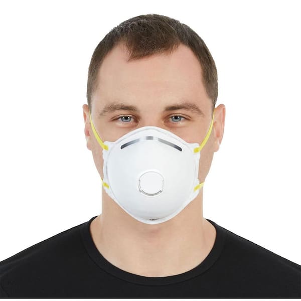 HDX HDX Disposable N95 Particulate Respirator Mask with Valve (3