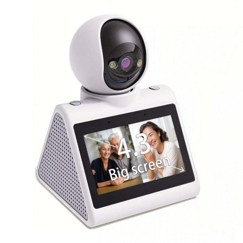 Home Security Camera with 4.3 in. Screen, Two Way Video Call Function for Elderly, 1080P HD with Motion Detection price history on PriceWatchPro
