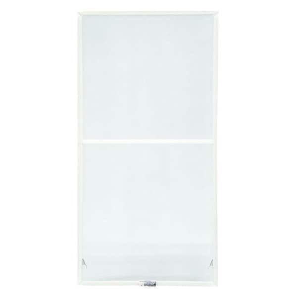 23-7/8 in. x 54-27/32 in. 200 and 400 Series White Aluminum Double-Hung TruScene Window Screen