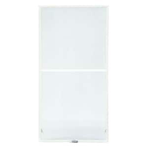 23-7/8 in. x 54-27/32 in. 200 and 400 Series White Aluminum Double-Hung TruScene Window Screen