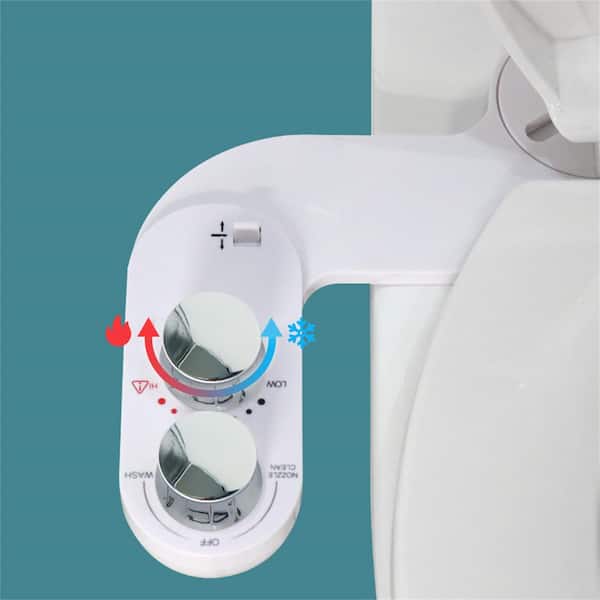 FUNKOL Ultra-Thin Single Nozzle Non-Electric Hot and Cold Bidet
