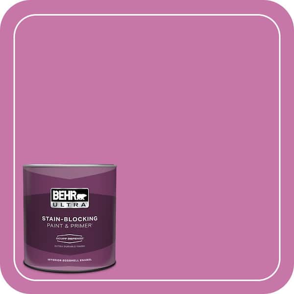 BEHR ULTRA 1 qt. #680B-5 Strawberry Freeze Extra Durable Eggshell Enamel Interior Paint & Primer