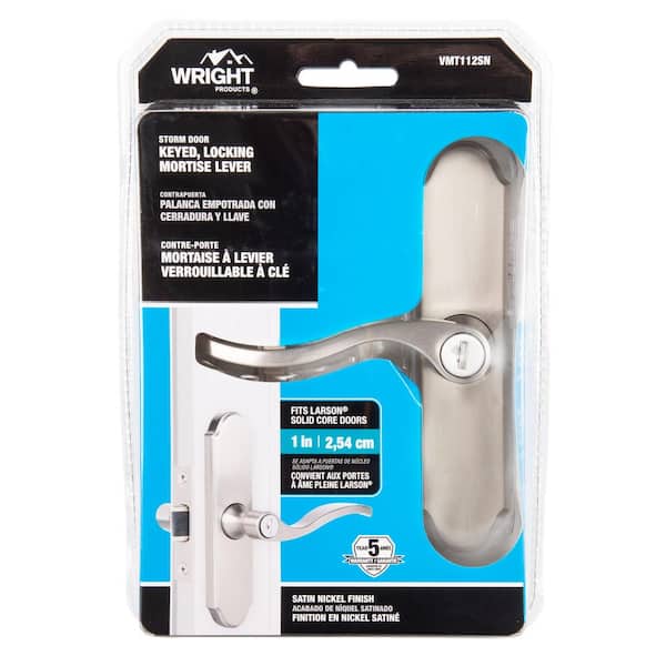 Wright Products Serenade Mortise Keyed Lever Mount Latch with
