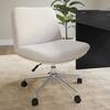 Office chair in a studio style, showing the seat and base.