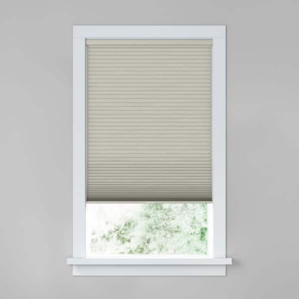 Levolor Classic Value Pebble Sand Cordless Light Filtering Polyester 3/4 in. Cellular Shades-57.5 in. W x 36 in. L