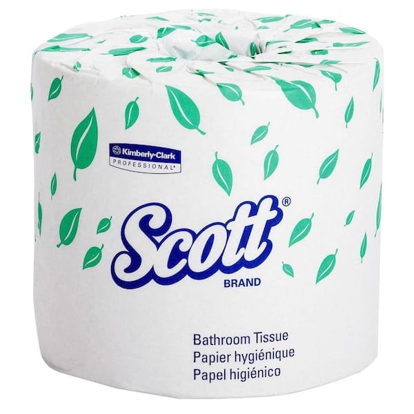 Scott White Toilet Tissue (1000-Sheet 12 Rolls Per Pack) 10060 - The Home  Depot