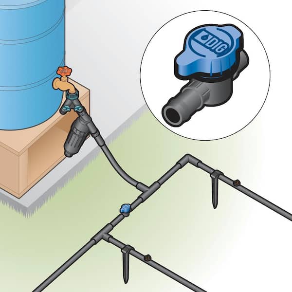 1/8" NPT Brass Ball Valve With Female Fitting - Universal Shut Off For Air, Water & Fuel Lines