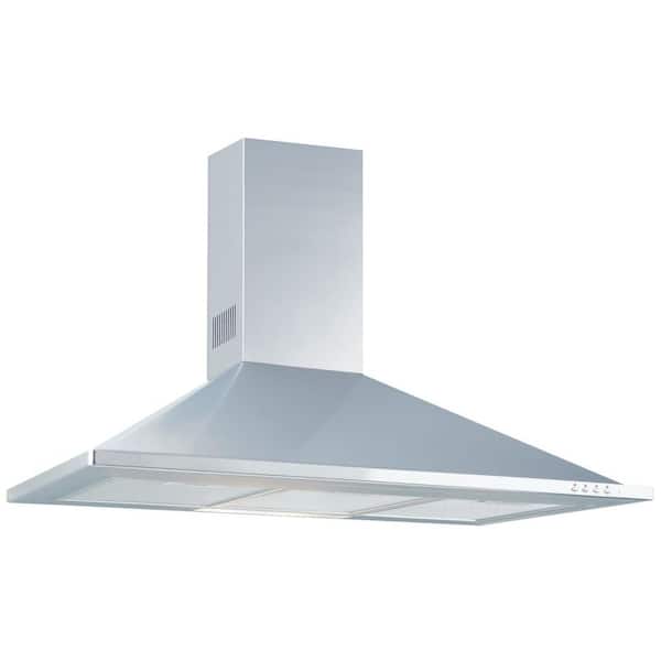 Air King Granada 36 in. Under Cabinet Convertible Range Hood with Light in Stainless Steel