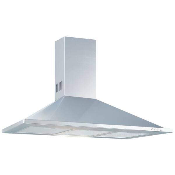 Air King Granada 48 in. Under Cabinet Convertible Range Hood with Light in Stainless Steel