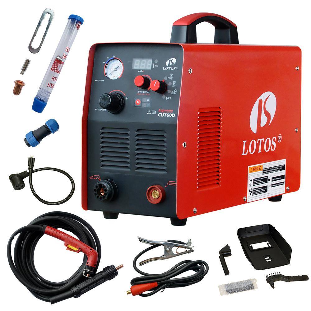 Lotos Supreme CUT60D 60 Amp Digital CNC Pilot Arc Plasma Cutting